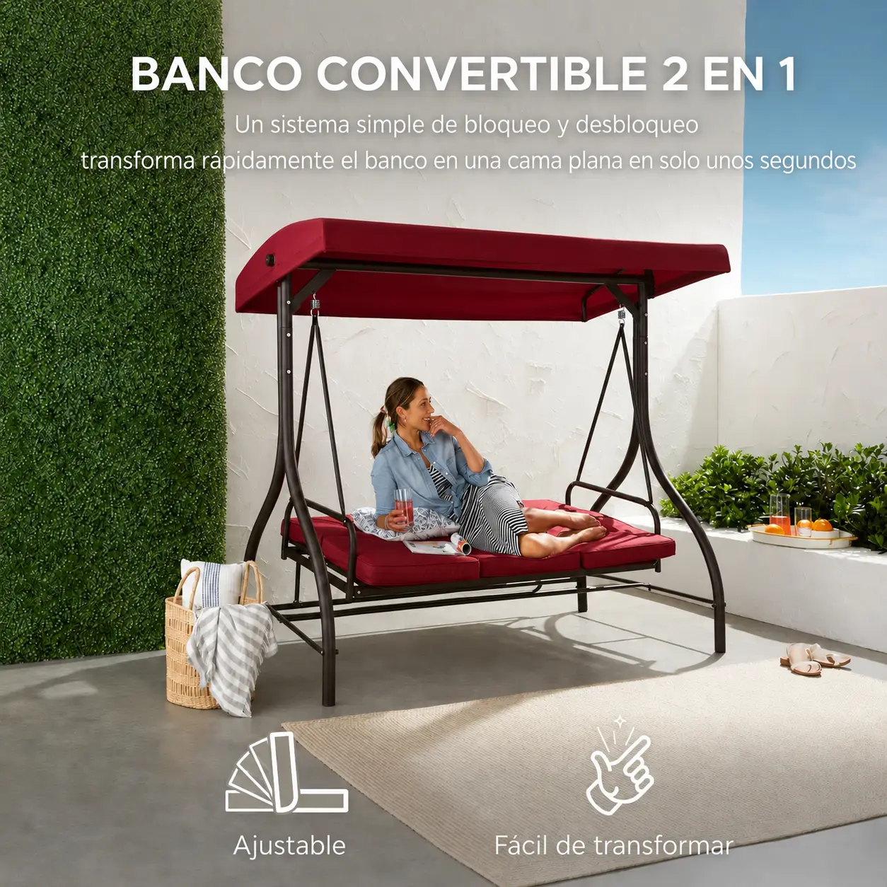 Columpio de jardín Titan Luxe — imagen 2