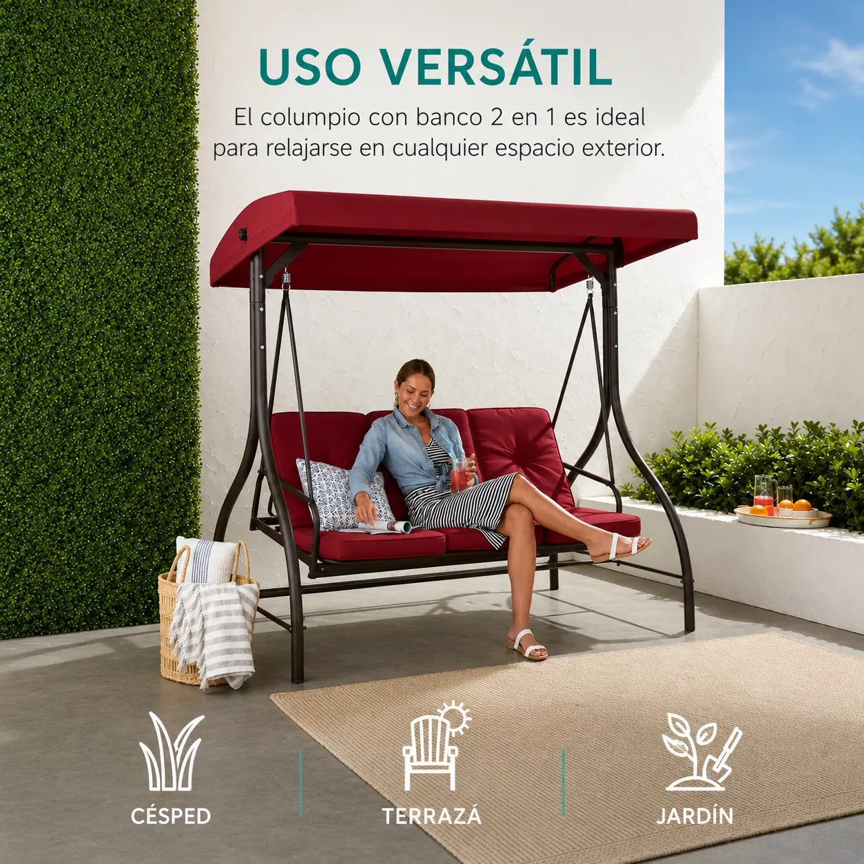 Columpio de jardín Titan Luxe — imagen 6